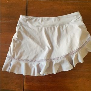 Periwinkle tennis skirt